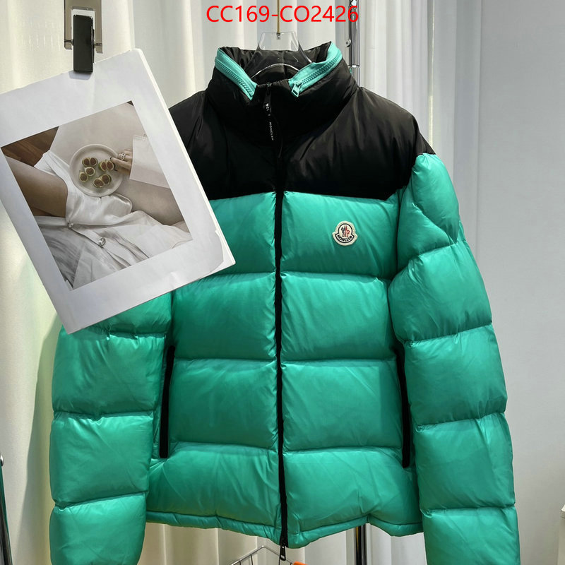 Down jacket Men-Moncler,buy the best replica , ID: CO2426,$: 169USD