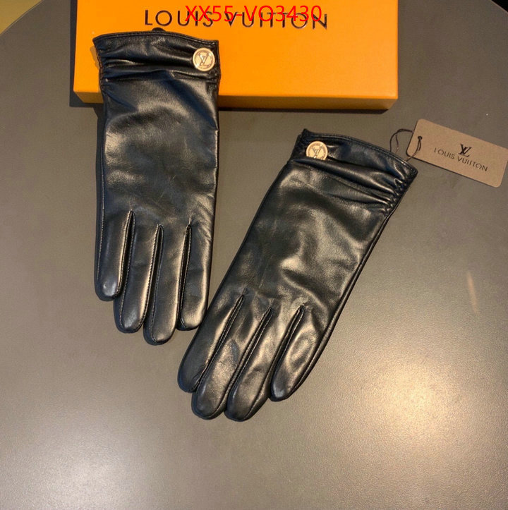 Gloves-LV,where could you find a great quality designer , ID: VO3430,$: 55USD