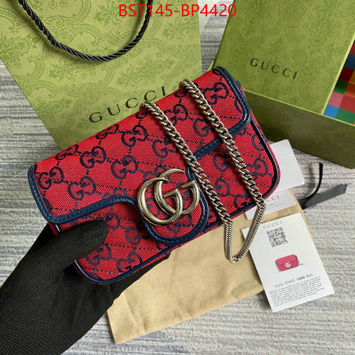 Gucci Bags(TOP)-Marmont,buy cheap ,ID: BP4420,$: 145USD