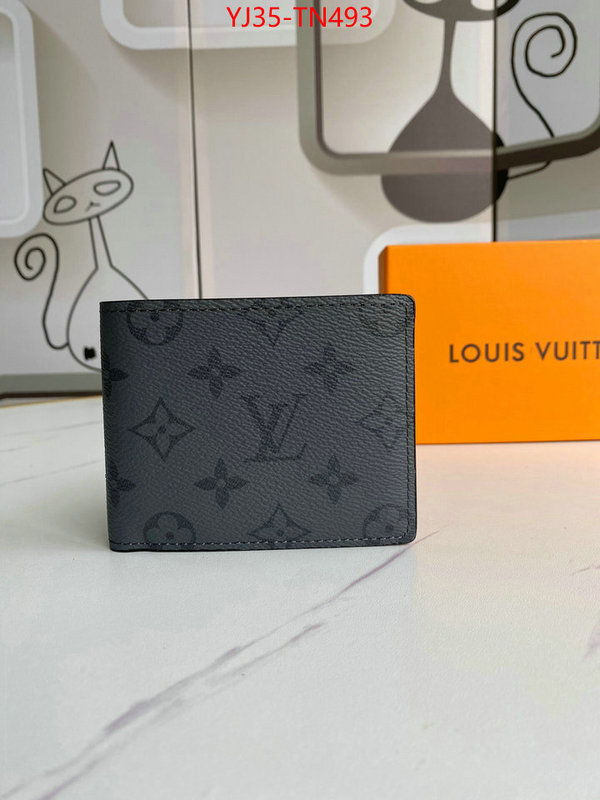 LV Bags(4A)-Wallet,ID: TN493,$: 35USD