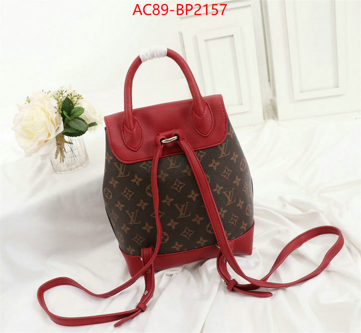 LV Bags(4A)-Backpack-,where can you buy replica ,ID: BP2157,$: 89USD