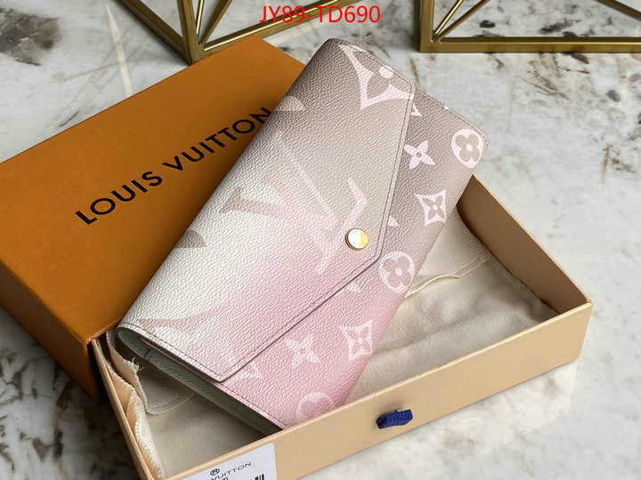 LV Bags(TOP)-Wallet,ID: TD690,$: 89USD