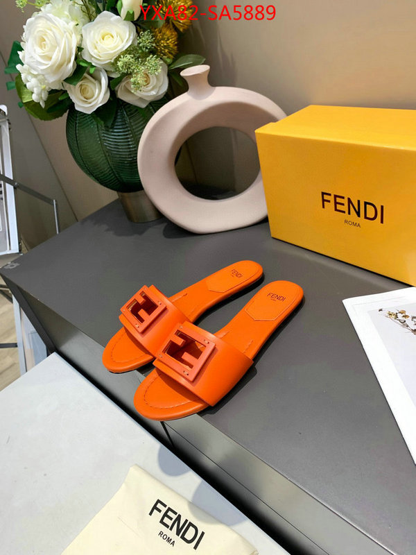 Women Shoes-Fendi,replica shop , ID: SA5889,$: 82USD