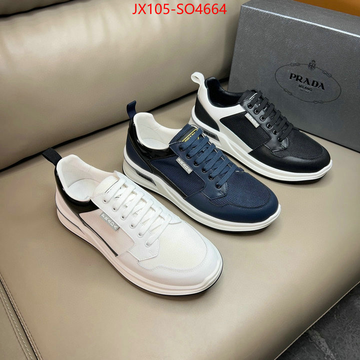 Men Shoes-Prada,luxury cheap , ID: SO4664,$: 105USD