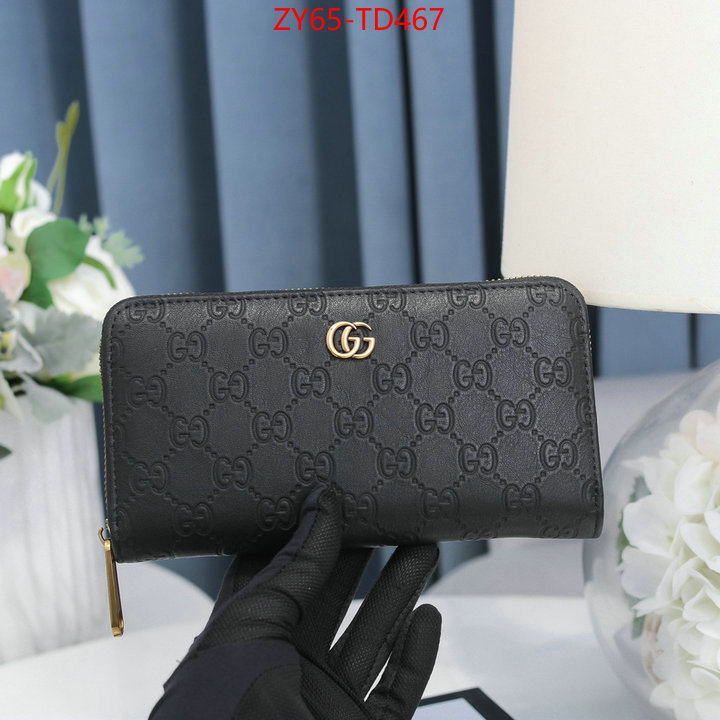 Gucci Bags(4A)-Wallet-,ID: TD467,$: 65USD