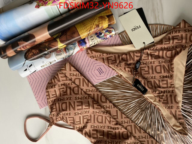 Swimsuit-Fendi,2023 replica wholesale cheap sales online , ID: YN9626,$: 32USD