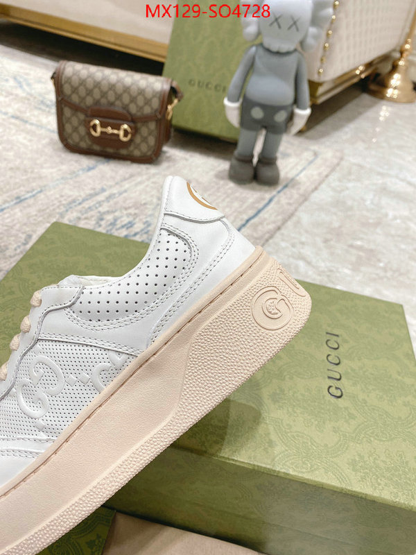 Men Shoes-Gucci,top sale , ID: SO4728,$: 129USD