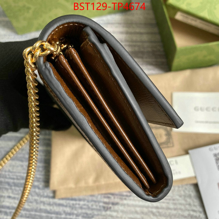 Gucci Bags(TOP)-Wallet-,ID: TP4674,$: 129USD