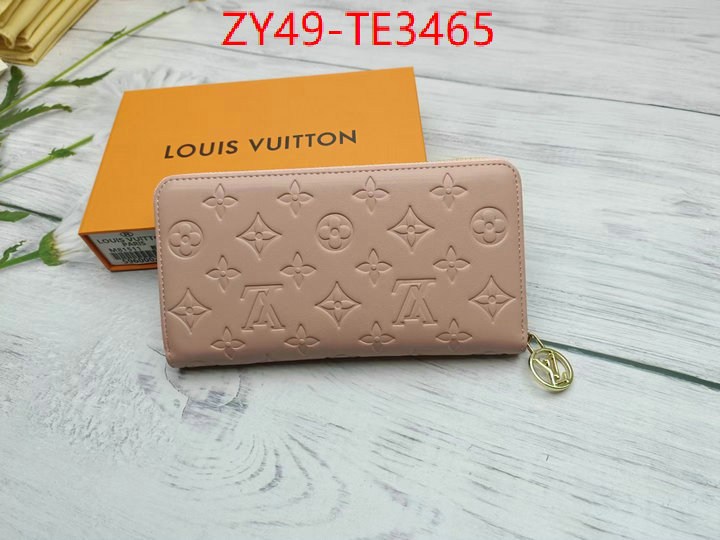 LV Bags(4A)-Wallet,buy high quality cheap hot replica ,ID: TE3465,$: 49USD