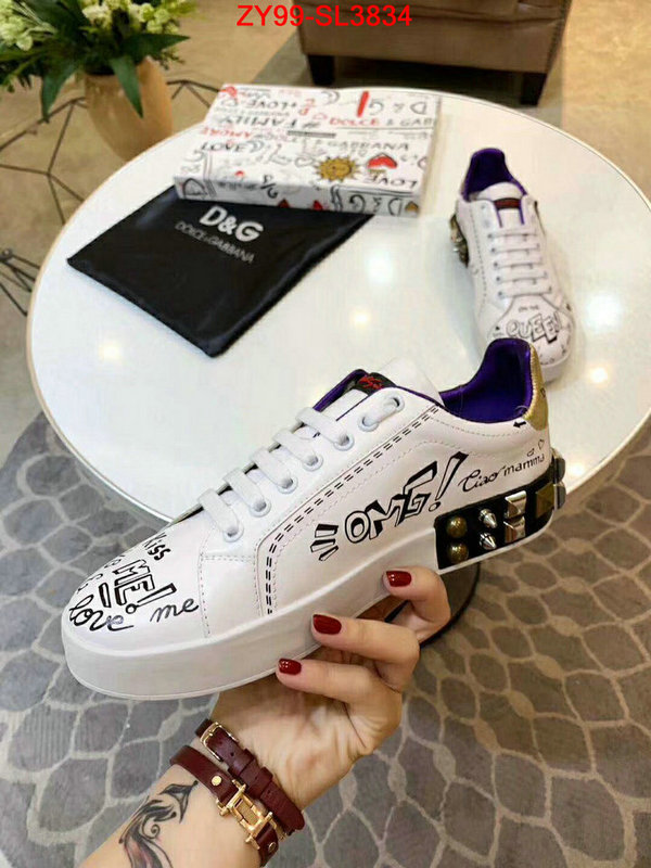 Women Shoes-DG,7 star quality designer replica , ID: SL3834,$: 99USD