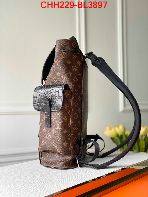 LV Bags(TOP)-Backpack-,ID: BL3897,$: 229USD