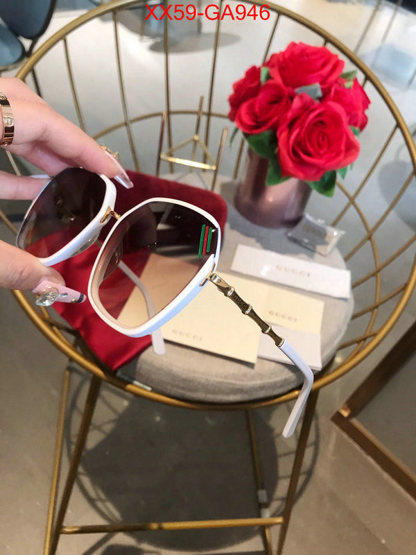 Glasses-Gucci,high quality 1:1 replica , ID: GA946,$:59USD