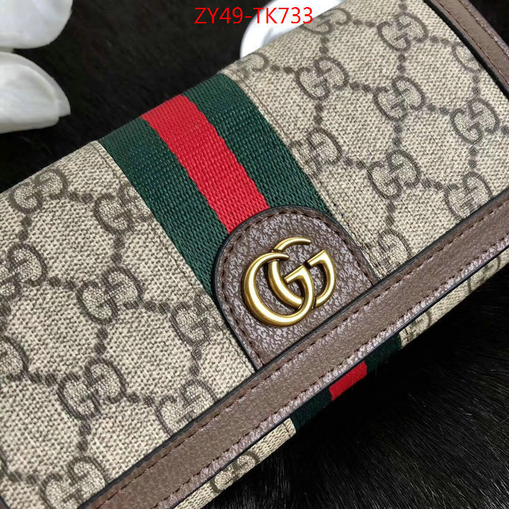 Gucci Bags(4A)-Wallet-,ID: TK733,$:49USD