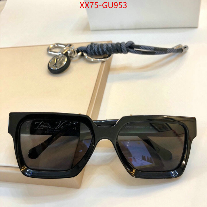 Glasses-LV,wholesale replica shop , ID: GU953,$: 75USD