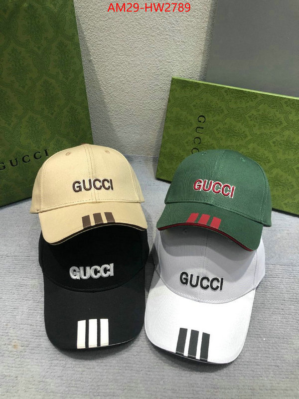 Cap (Hat)-Gucci,can i buy replica , ID: HW2789,$: 29USD