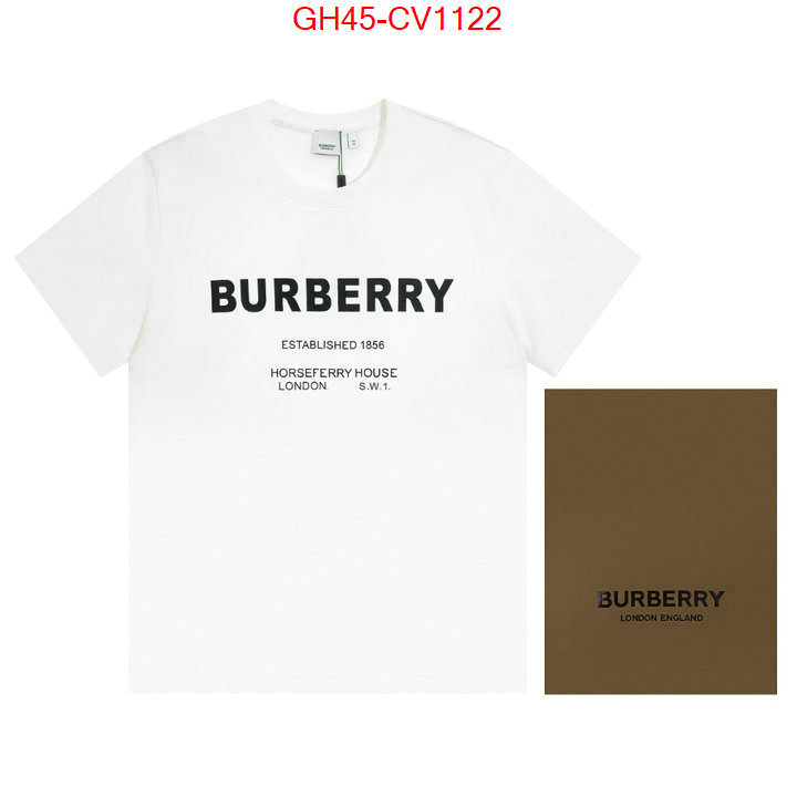 Clothing-Burberry,2023 luxury replicas , ID: CV1122,$: 45USD