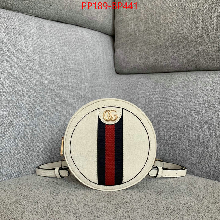 Gucci Bags(TOP)-Diagonal-,ID: BP441,$:189USD