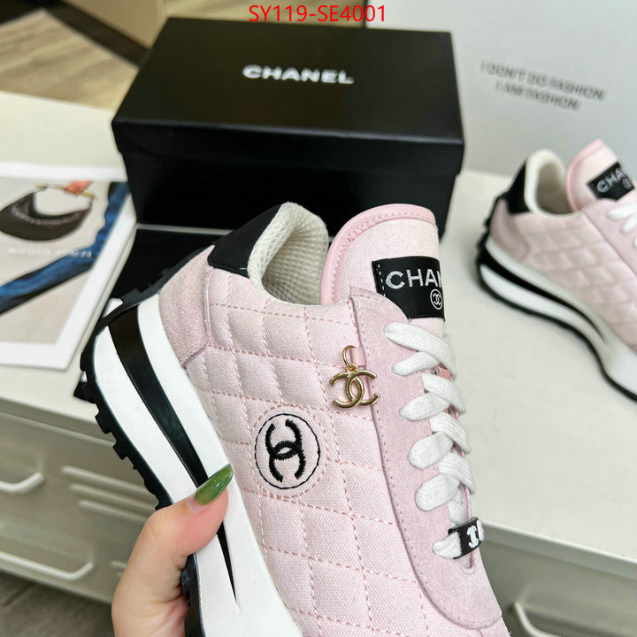 Women Shoes-Chanel,replica shop , ID: SE4001,$: 119USD