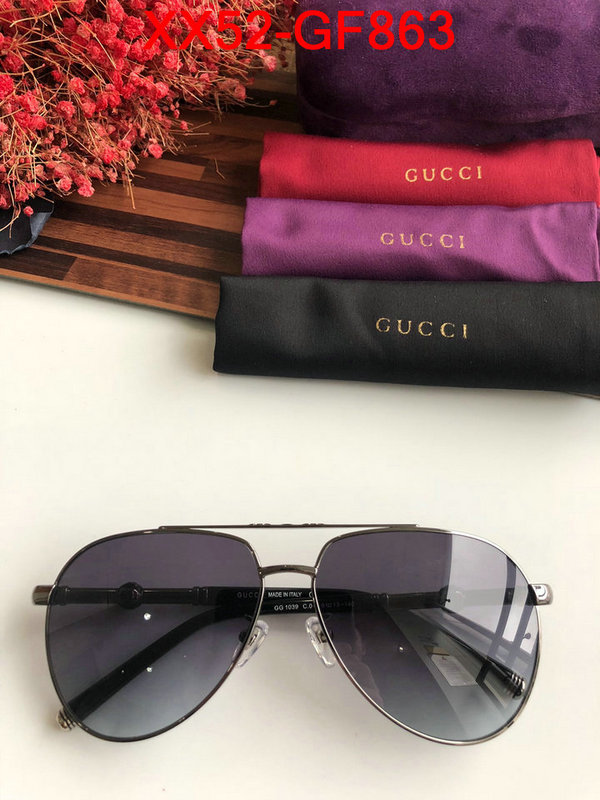 Glasses-Gucci,designer replica , ID: GF863,$:52USD