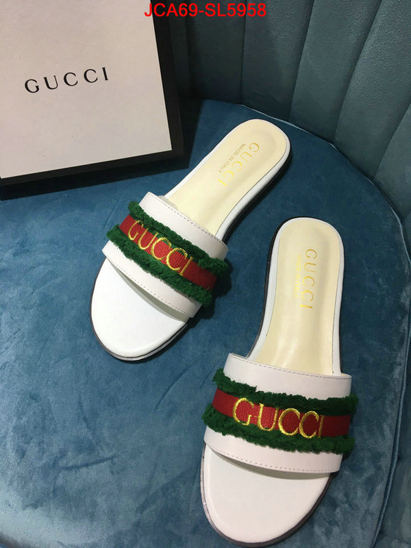 Women Shoes-Gucci,7 star quality designer replica , ID: SL5958,$: 69USD