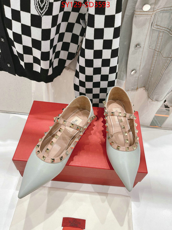 Women Shoes-Valentino,wholesale 2023 replica , ID: SD3593,$: 129USD