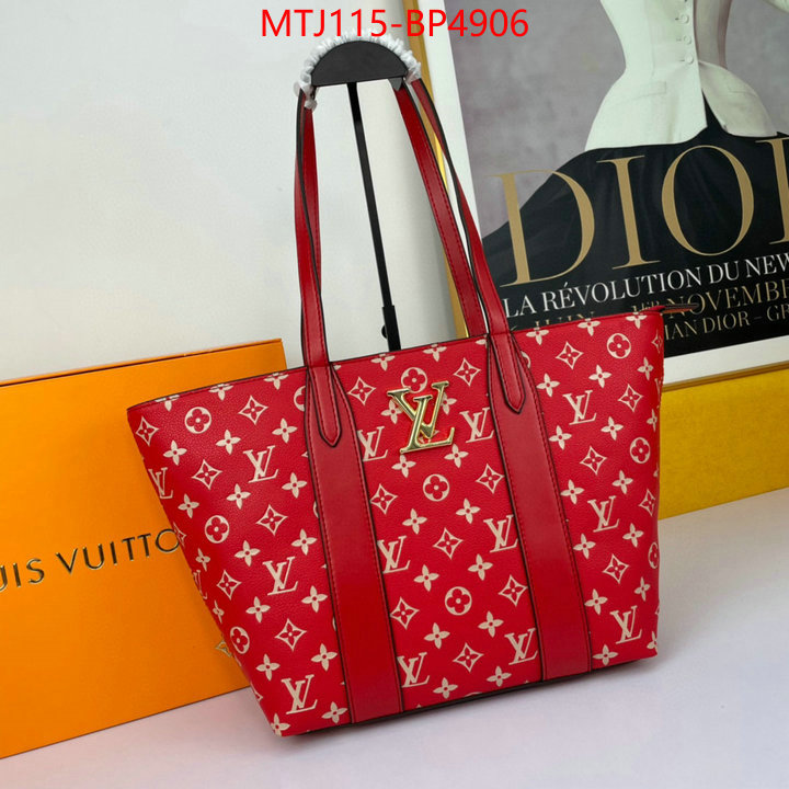 LV Bags(4A)-Handbag Collection-,ID: BP4906,$: 115USD