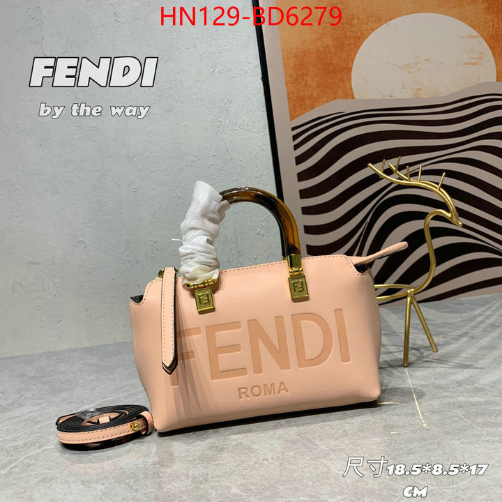 Fendi Bags(4A)-By The Way-,cheap high quality replica ,ID: BD6279,$: 129USD