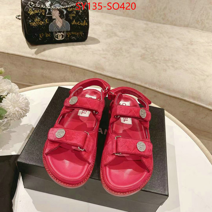 Women Shoes-Chanel,1:1 replica , ID: SO420,$: 135USD