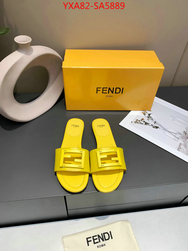 Women Shoes-Fendi,replica shop , ID: SA5889,$: 82USD