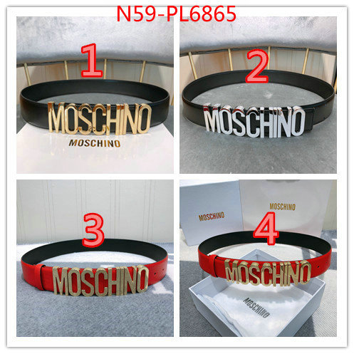 Belts-MOSCHINO,new 2023 , ID: PL6865,$: 59USD