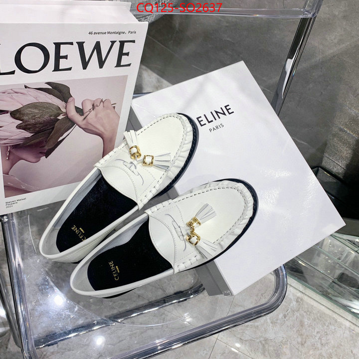 Women Shoes-CELINE,buy cheap replica , ID: SO2637,$: 125USD