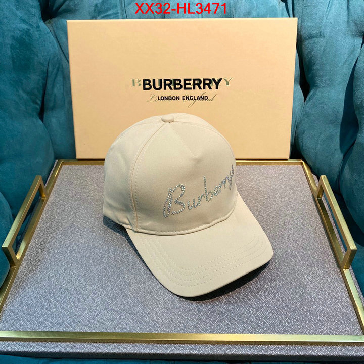 Cap (Hat)-Burberry,fake high quality , ID: HL3471,$: 32USD