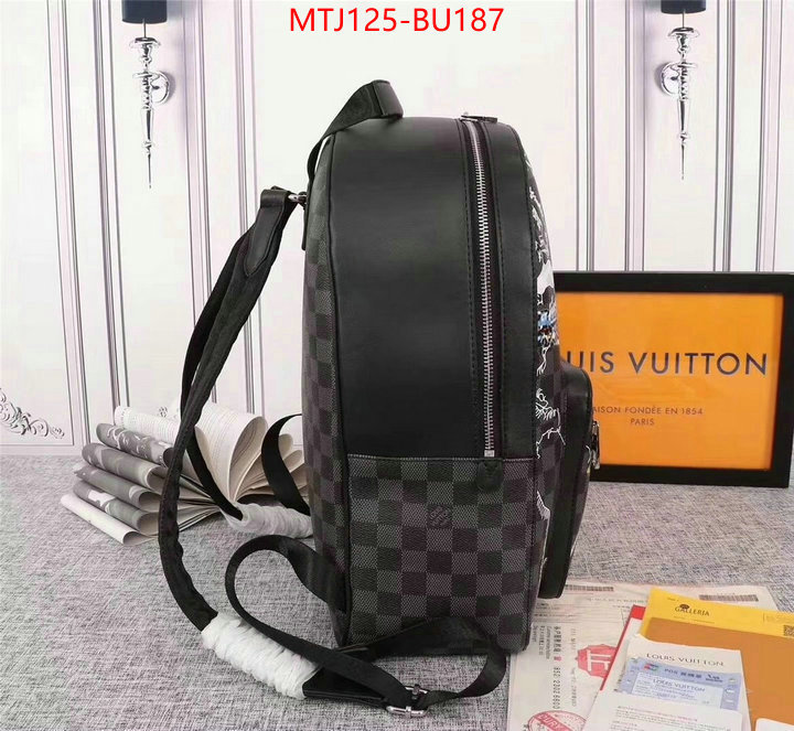 LV Bags(4A)-Backpack-,replica every designer ,ID: BU187,$: 125USD