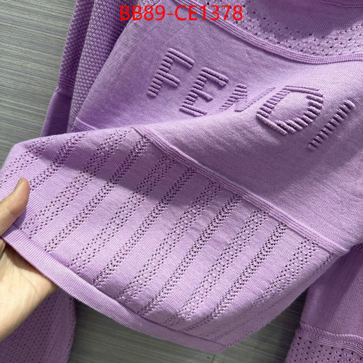 Clothing-Fendi,wholesale china , ID: CE1378,$: 89USD
