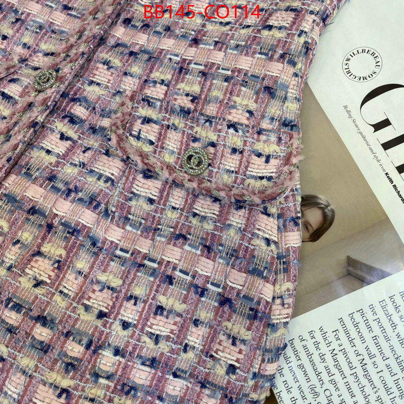 Clothing-Chanel,new designer replica , ID: CO114,$: 145USD