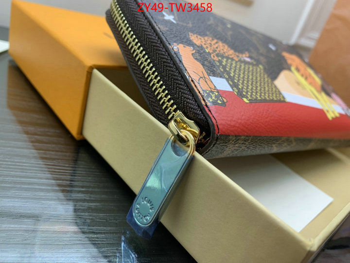 LV Bags(4A)-Wallet,wholesale 2023 replica ,ID: TW3458,$: 49USD