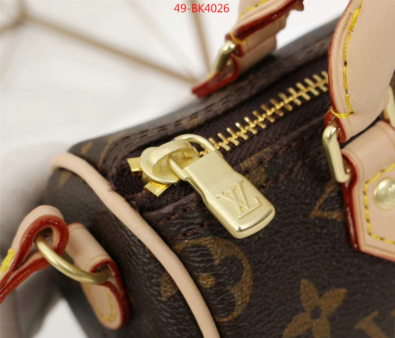 LV Bags(4A)-Speedy-,how quality ,ID: BK4026,$: 49USD