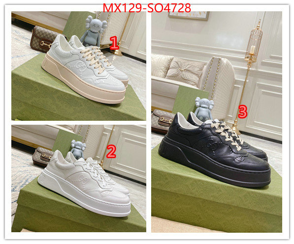 Men Shoes-Gucci,top sale , ID: SO4728,$: 129USD