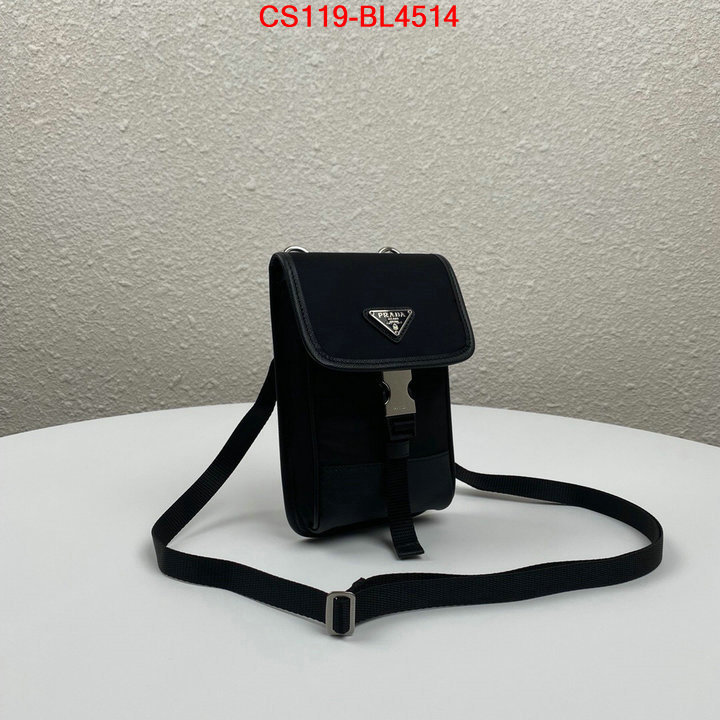 Prada Bags(TOP)-Diagonal-,ID: BL4514,$: 119USD