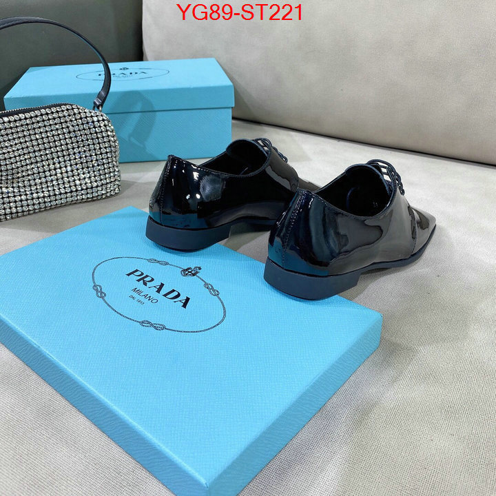 Women Shoes-Prada,high quality 1:1 replica , ID:ST221,$: 89USD