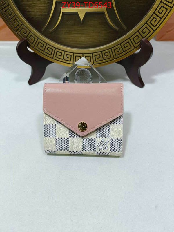 LV Bags(4A)-Wallet,new ,ID: TD6543,$: 39USD