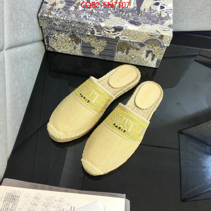 Women Shoes-Dior,fake aaaaa , ID: SN7107,$: 82USD