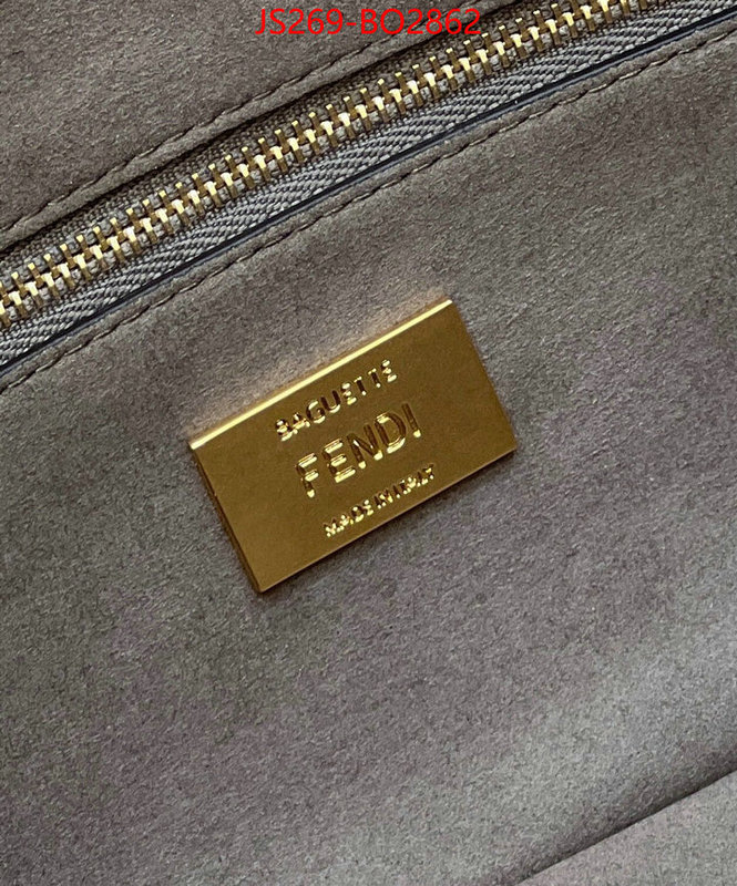 Fendi Bags(TOP)-Baguette,best quality replica ,ID: BO2862,$: 269USD