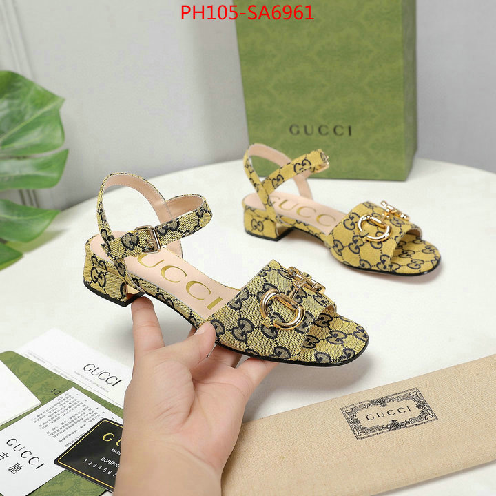 Women Shoes-Gucci,the highest quality fake , ID: SA6961,$: 105USD