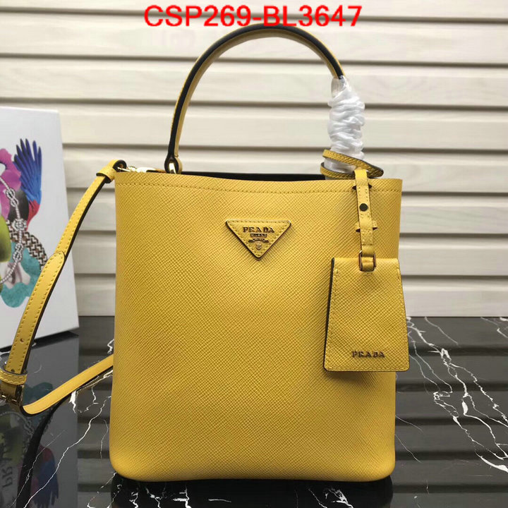 Prada Bags(TOP)-Diagonal-,ID: BL3647,$: 269USD