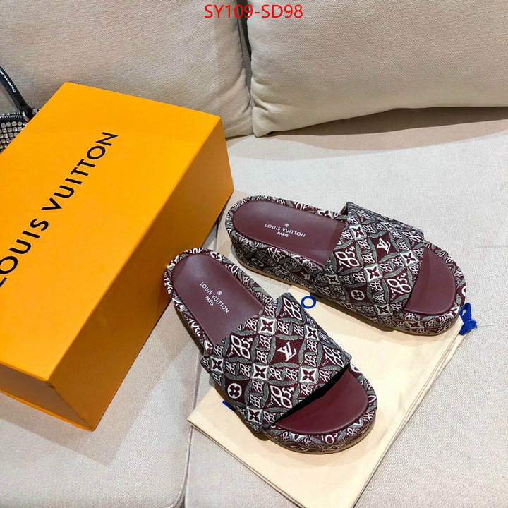 Women Shoes-LV,1:1 replica wholesale , ID: SD98,$: 109USD