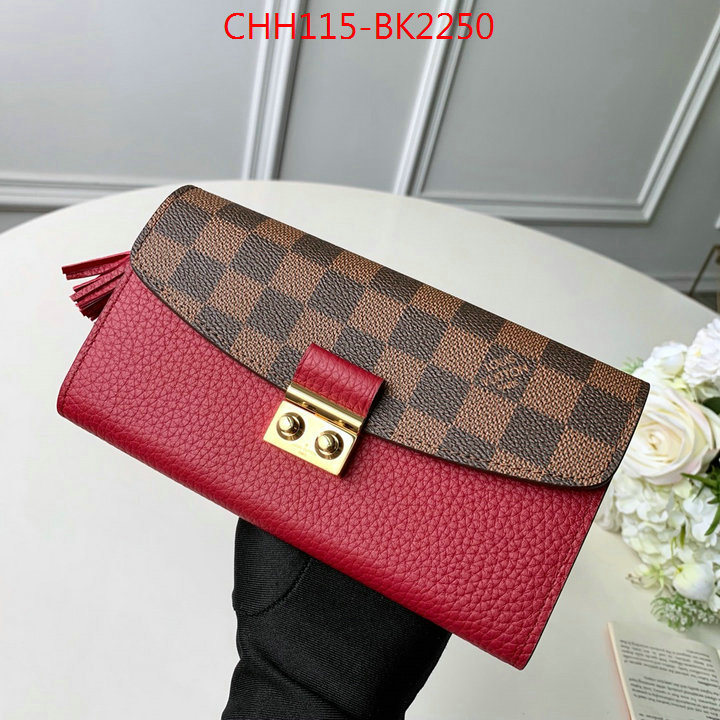 LV Bags(TOP)-Wallet,ID: BK2250,$:115USD