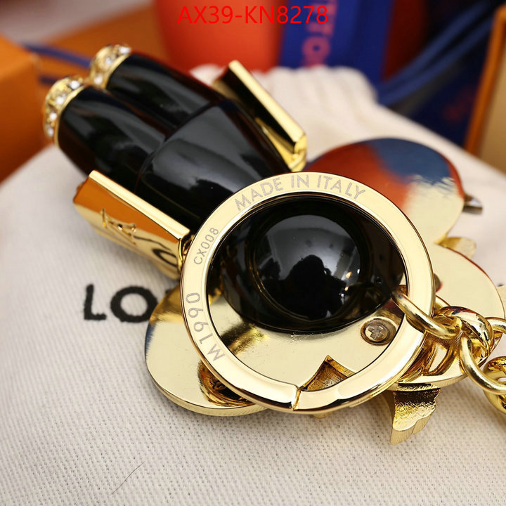 Key pendant-LV,high quality online , ID: KN8278,$: 39USD