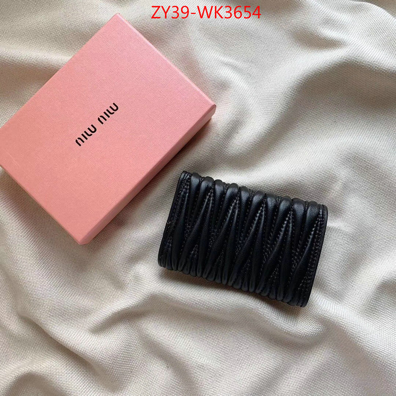 Miu Miu Bags(4A)-Wallet,new designer replica ,ID: WK3654,$:39USD