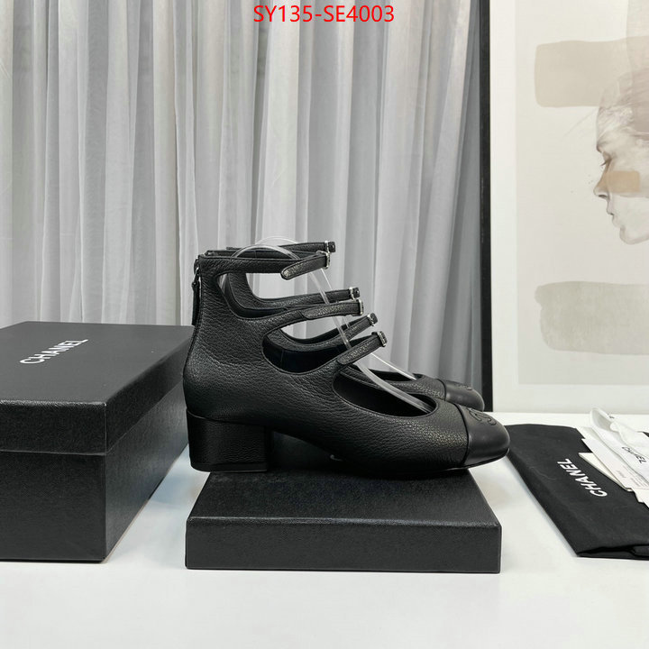 Women Shoes-Chanel,high quality replica designer , ID: SE4003,$: 135USD